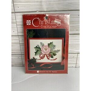 Christmas Rose Cross Stitch Traditions Designs for the Needle #1873